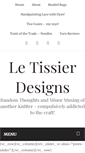 Mobile Screenshot of letissierdesigns.com